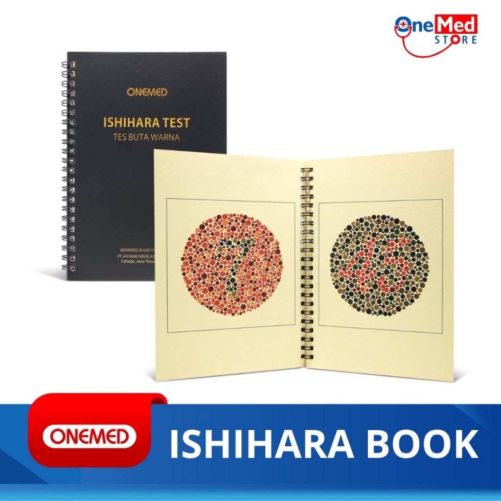 Jual Buku Isihara Ishihara Book 14 Plate - Buku Test Buta Warna ...