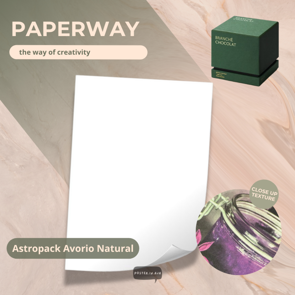 Jual Print Cetak Fancy Paper Paper Way A3+ Astropack Avorio Natural ...
