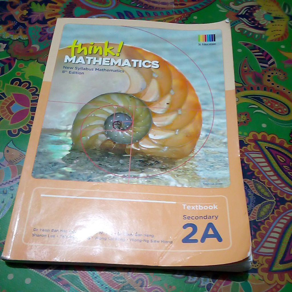 Jual think mathematics textbook secondary 2a | Shopee Indonesia