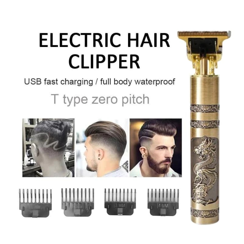 Jual ZN Alat Cukur Rambut Vintage T9 Profesional Hair Clipper/ Alat ...