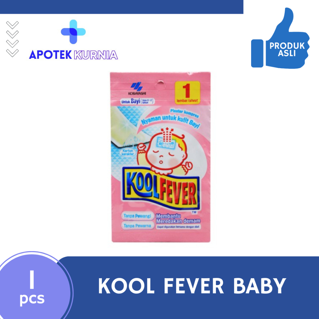Jual KOOL FEVER BABY - 1 PCS - | Shopee Indonesia