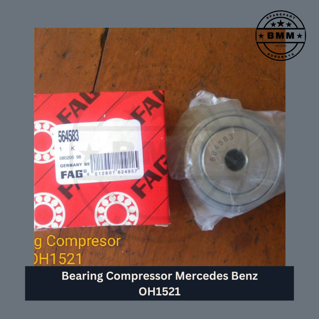Jual 564583 Bearing Compressor Mercedes Benz OH1521 Merk FAG | Shopee ...
