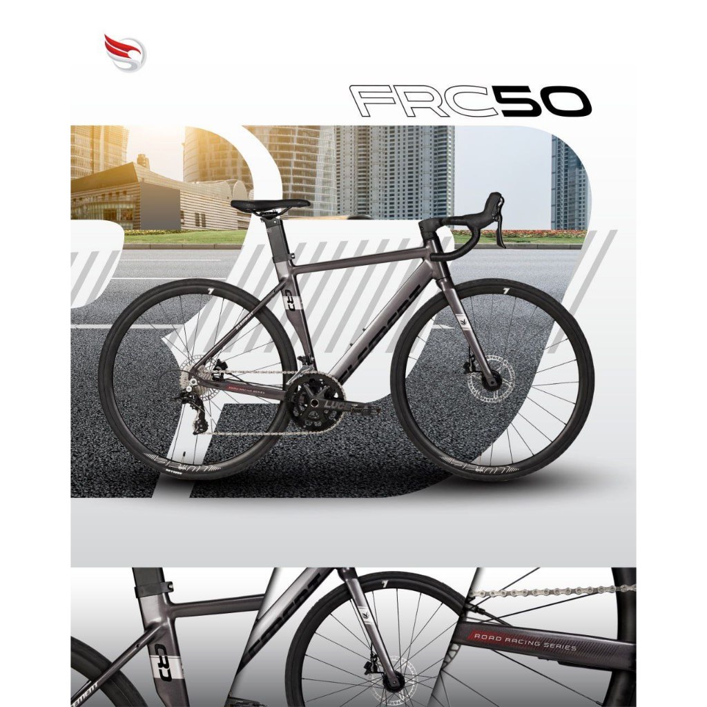Jual Sepeda Balap Roadbike ELEMENT FRC 50 CRD Alloy 20 Speed Hidrolik ...