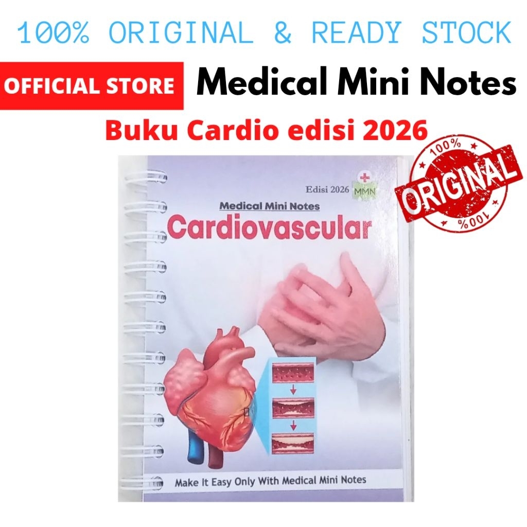 Jual Original ! Medical Mini Notes - Cardiologi edisi terbaru 2026| MMN ...