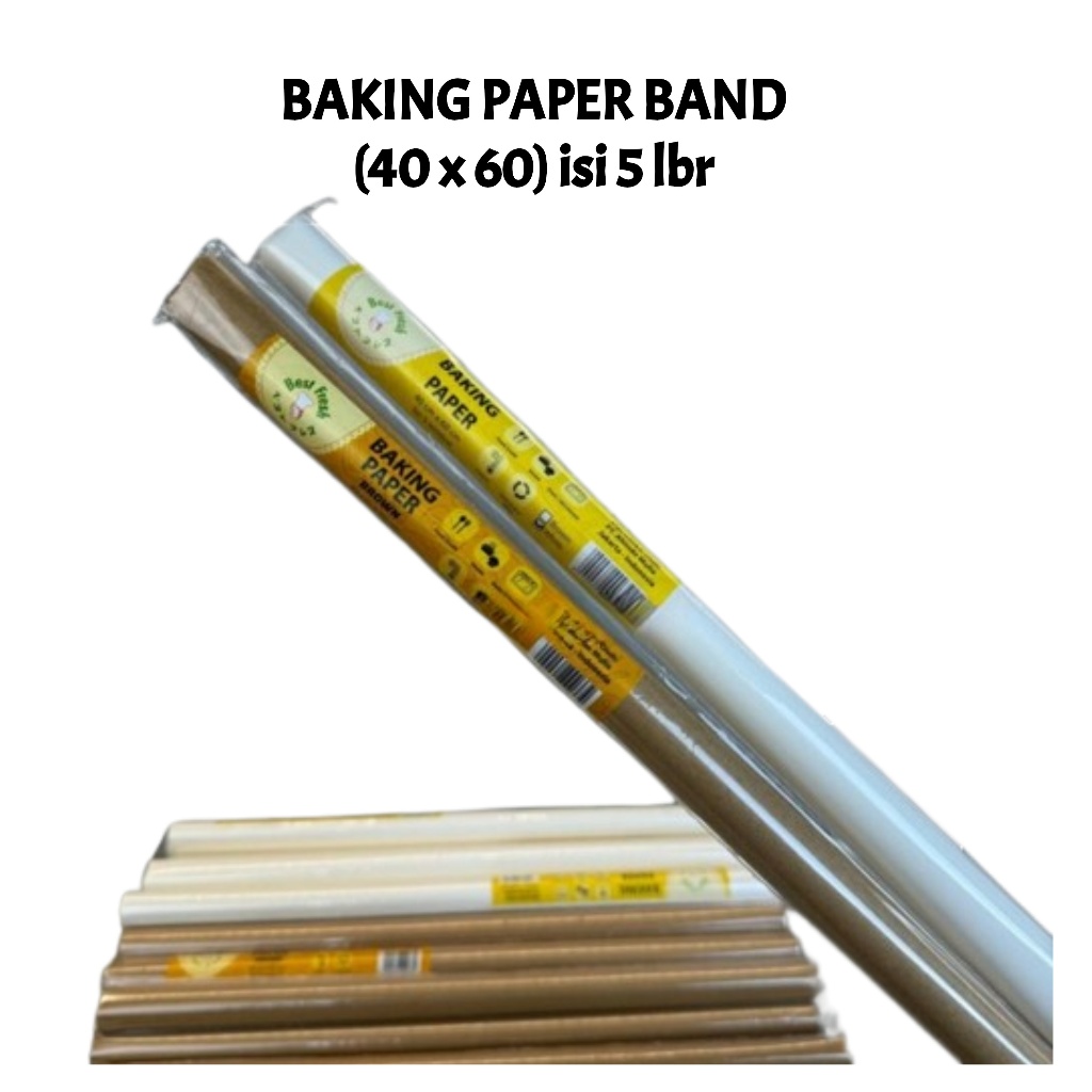 Jual Kertas Roti Alas Loyang Panggang Kue Baking Paper Best Fresh Putih ...