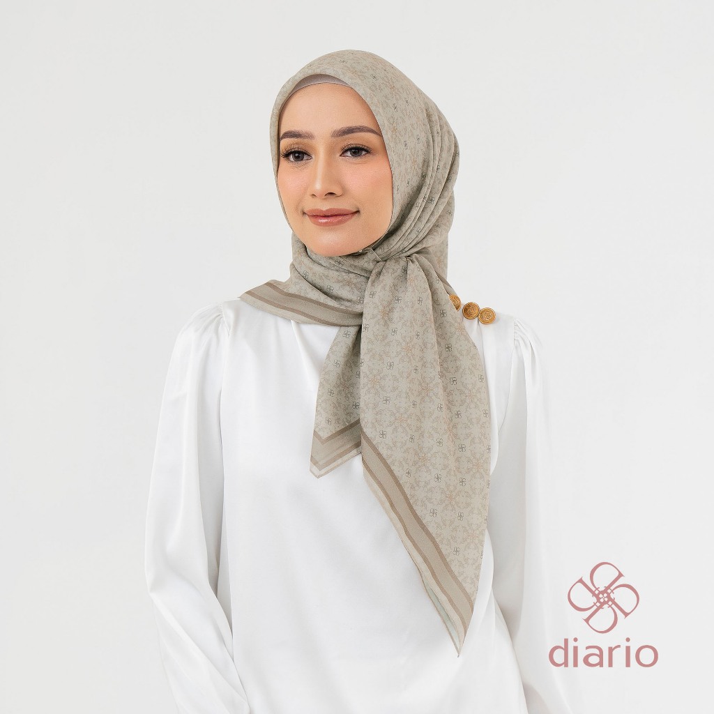 Diario Ultrafine Livia Scarf Kerudung Segi Empat