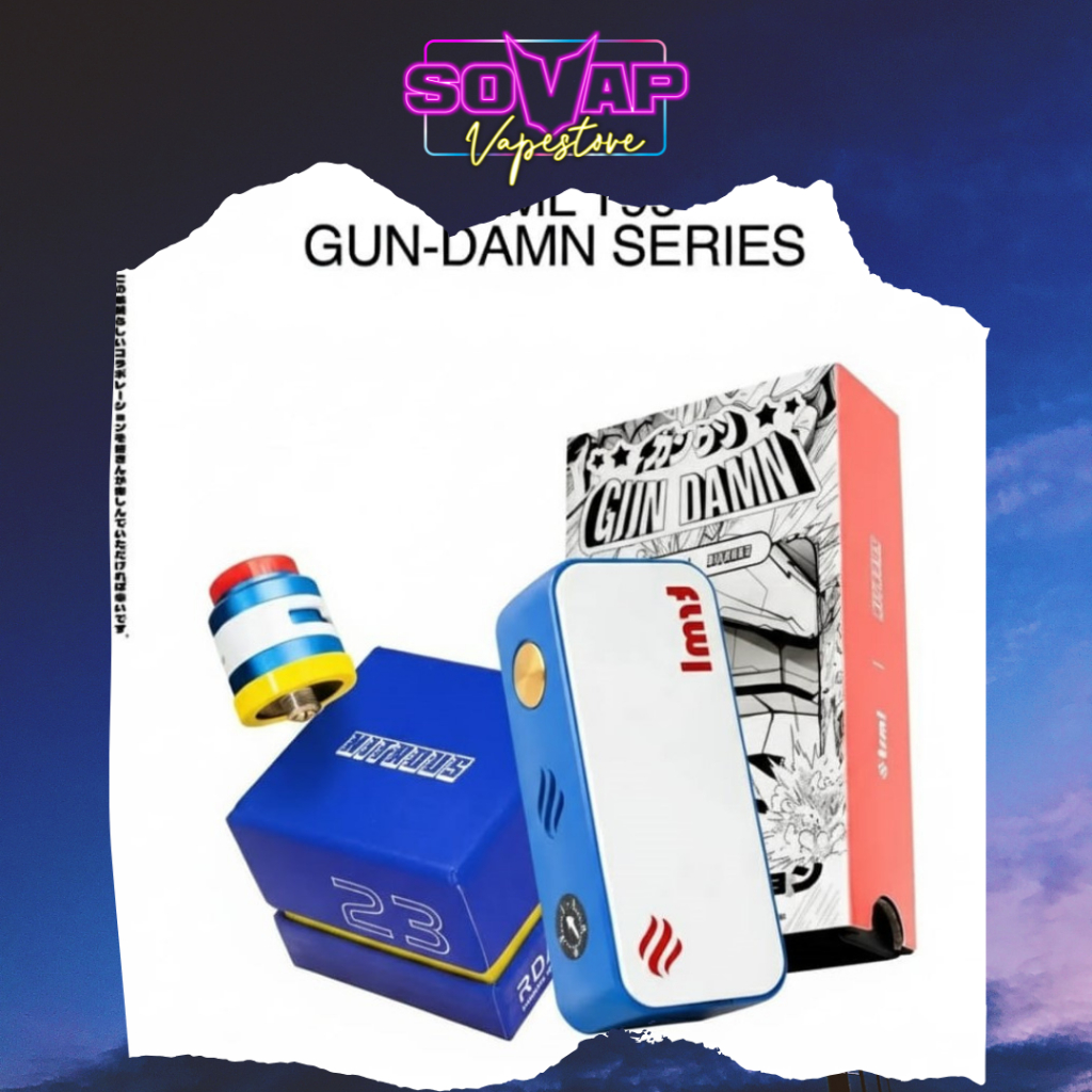 Jual TRML T99 GUNDAMN Series with Nitrous 23 GUNDAMN RDA Authentic ...