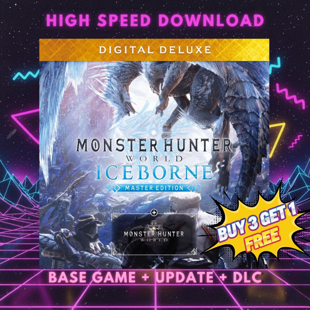 Jual Monster Hunter World Iceborne Master Edition | Game PS4 HEN ...