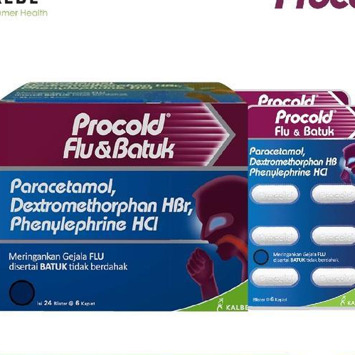 Jual Procold Flu dan Batuk 1 BOX | Shopee Indonesia