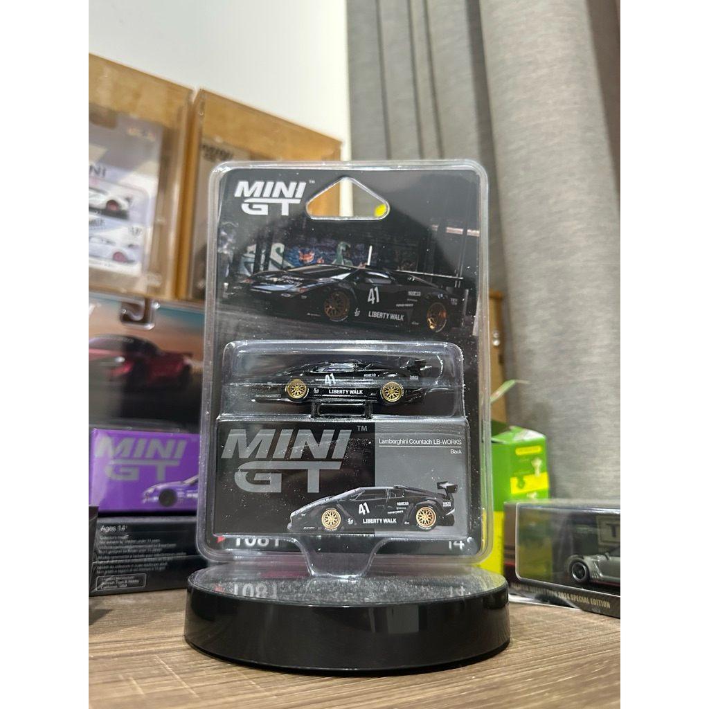 Jual Mini GT 1081 LBWK Lamborghini Countach Black Blister MiniGT ...