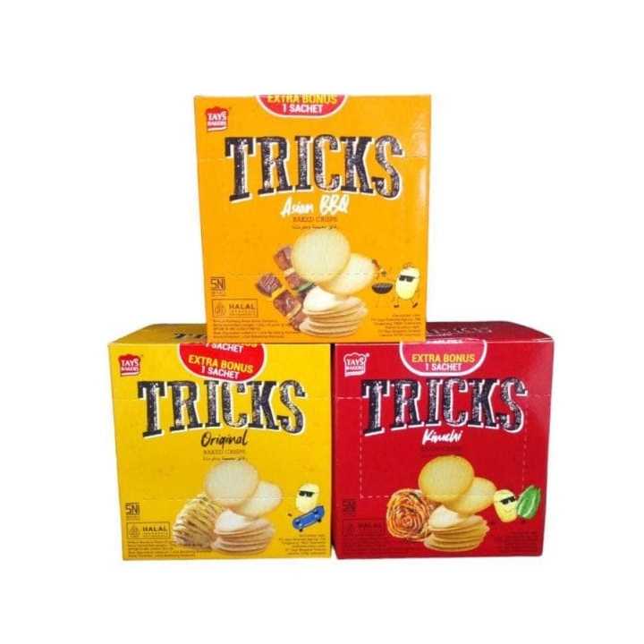 Jual Tricks Potato Semua Rasa 10x12 Gr Biskuit Renyah | Shopee Indonesia