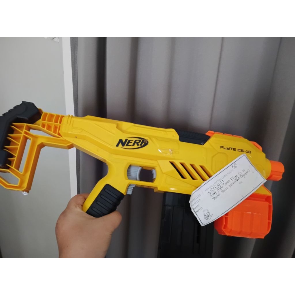Jual ORIGINAL NEW DEFECT NERF alpha strike flyte cs 10 minus baru asli ...