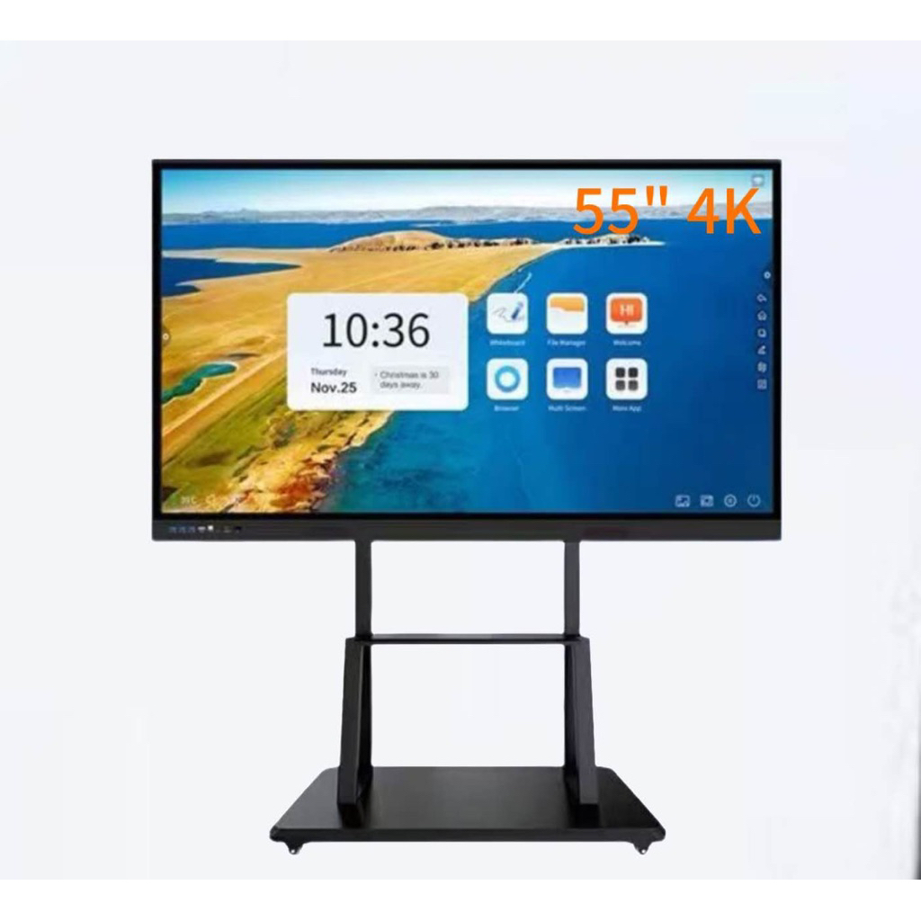 Jual interactive Smartboard 55 inch 4K touchscreen android/windows ...
