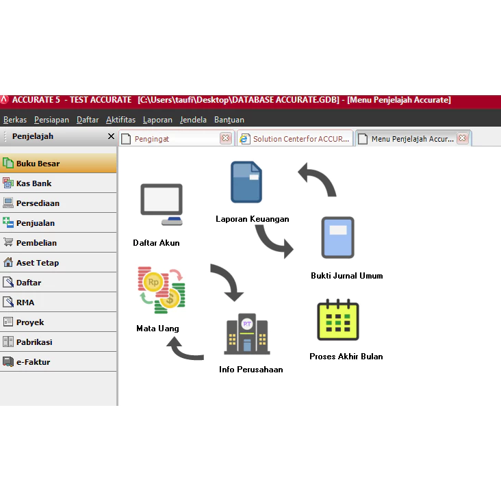 Aktivasi ACCURATE5 Enterprise-5.0.23.1943 (1 PC )