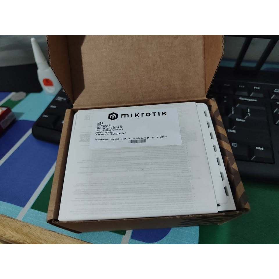 Jual MIKROTIK RouterBoard RB750Gr3 (hEX) Router Mikrotik | Shopee Indonesia