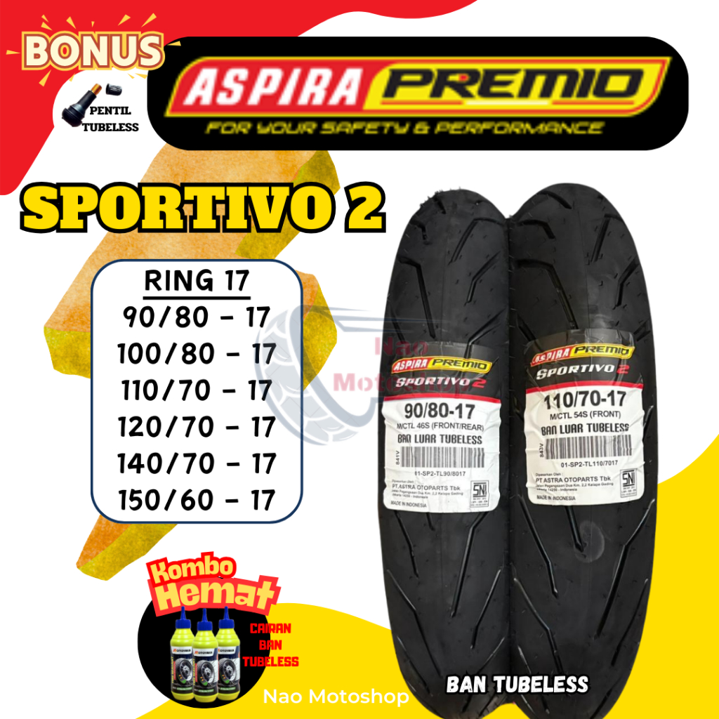 Jual Ban 110/70 Ring 17 Terlengkap & Harga Terbaru Juni 2026 | Shopee ...
