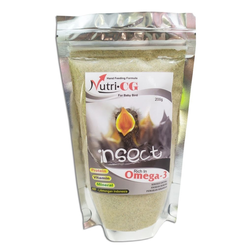 Jual NutriCG Insect Pakan Lolohan Trotol Murai Batu Cucak Rowo ...