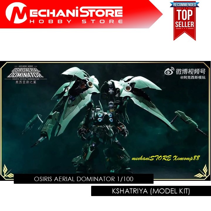 Jual Osiris Aerial Dominator 1/100 Kshatriya Model Kit by Axis Model ...