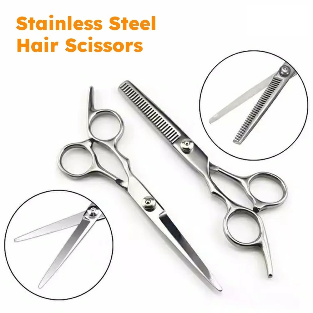 Jual Gunting Potong Rambut Stainless Gunting Sasak Gunting Flat ...