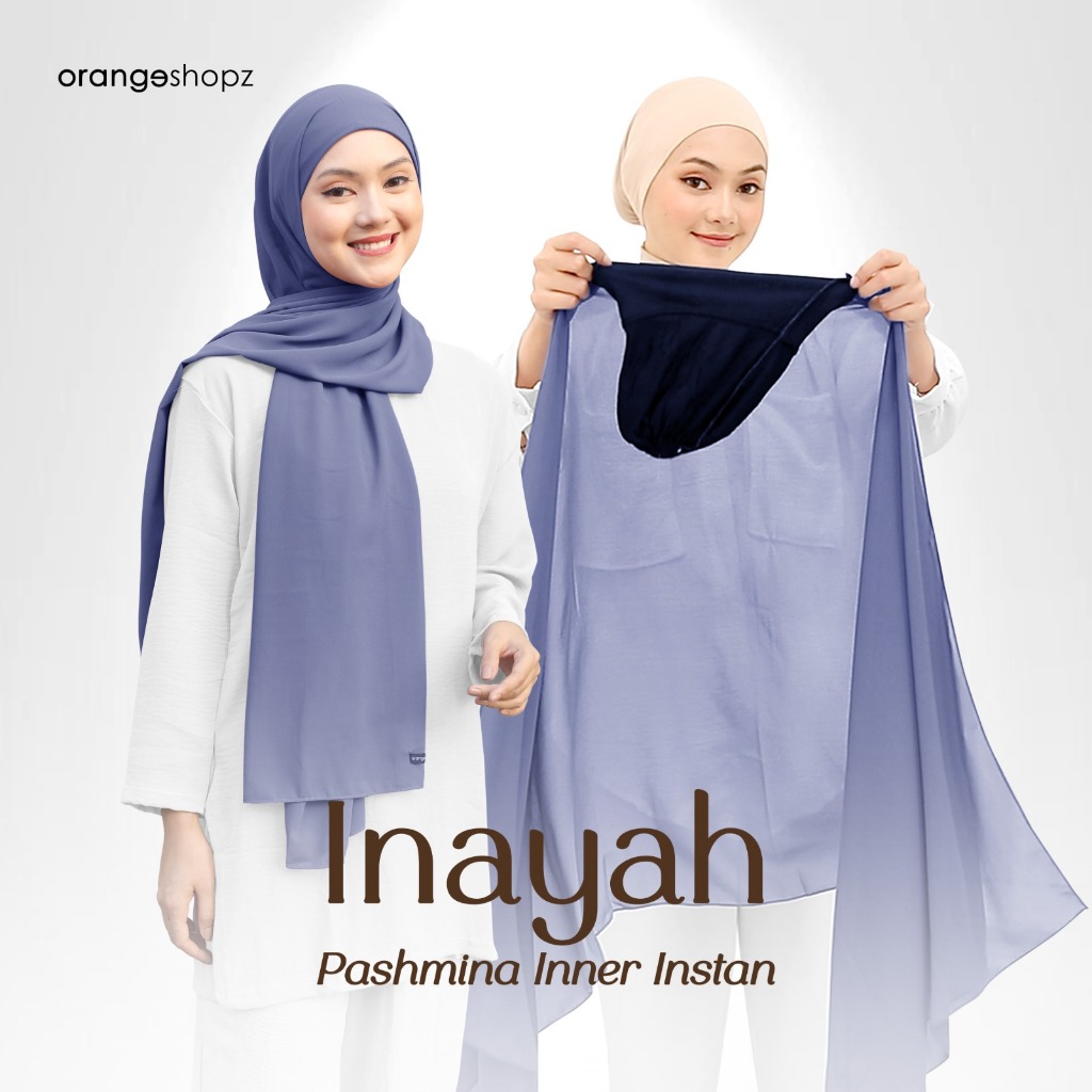 Jual Pashmina Inayah (Pashmina Inner 2 in 1) | Shopee Indonesia