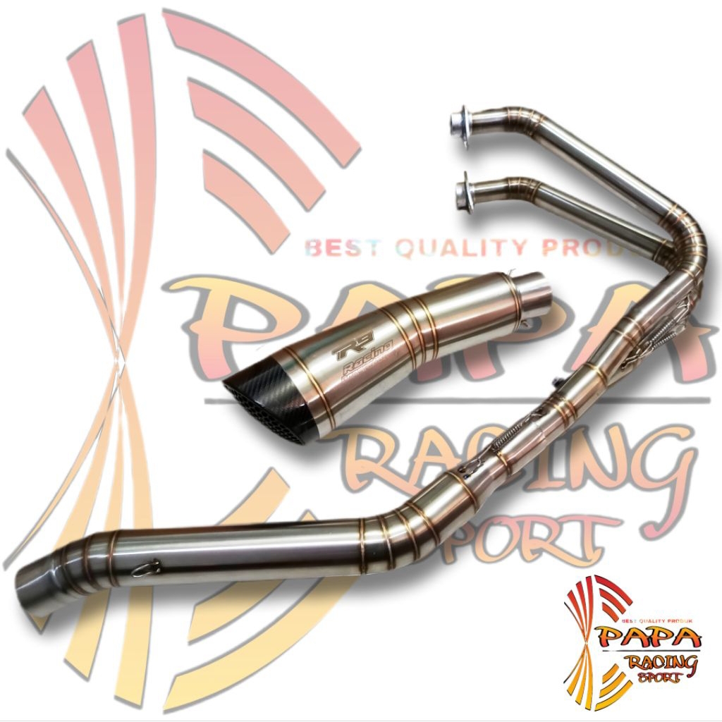 Jual Knalpot R9 H2 Ninja 250 fi CBR250RR Ninja250r MT25 R25 Z250Fi ...