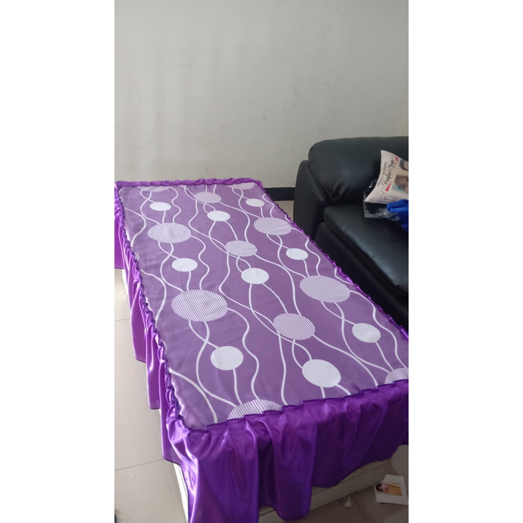 Jual TAPLAK MEJA TAMU ESTHETIK RUMBAI 40cm | Shopee Indonesia