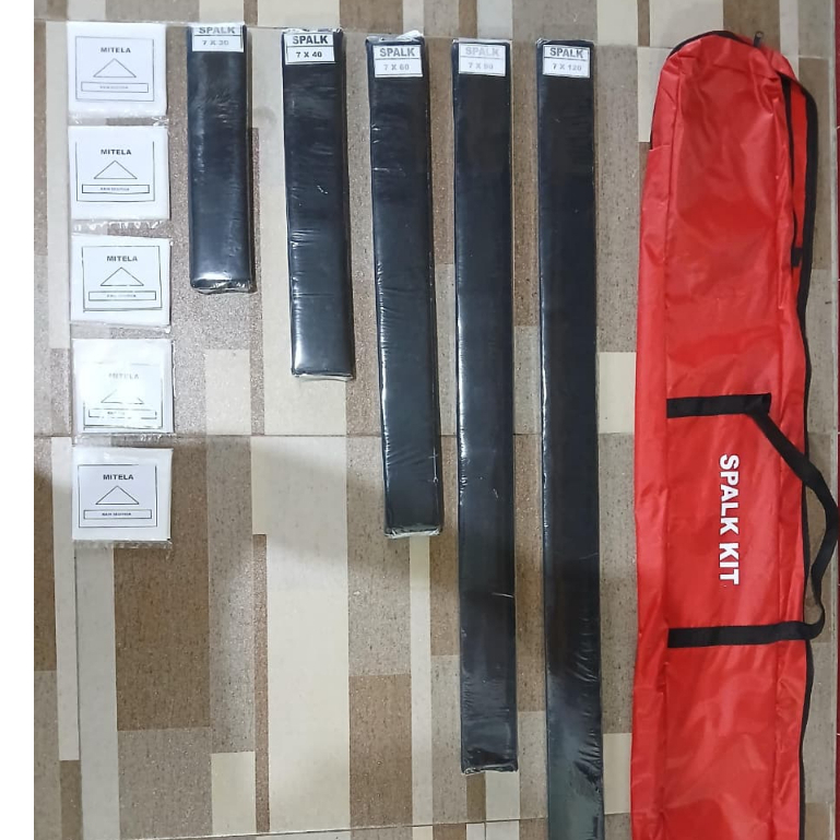 Jual Spalk Set/ Penyangga Patah Tulang/ Bidai kayu 5 Set dan Mitella 5 ...
