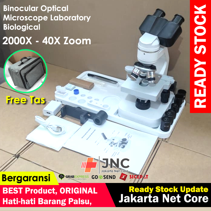 Jual Binocular BM42X 40X-2000X Zoom Optical Microscope Laboratory ...