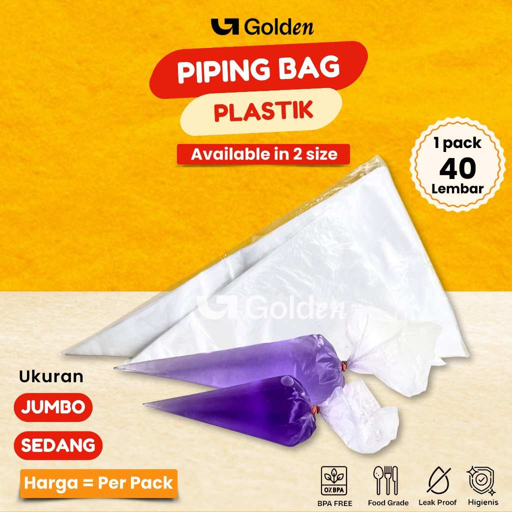 Jual [50 pcs] Plastik Segitiga Bintang Contong Jumbo Tanggung Plastik ...