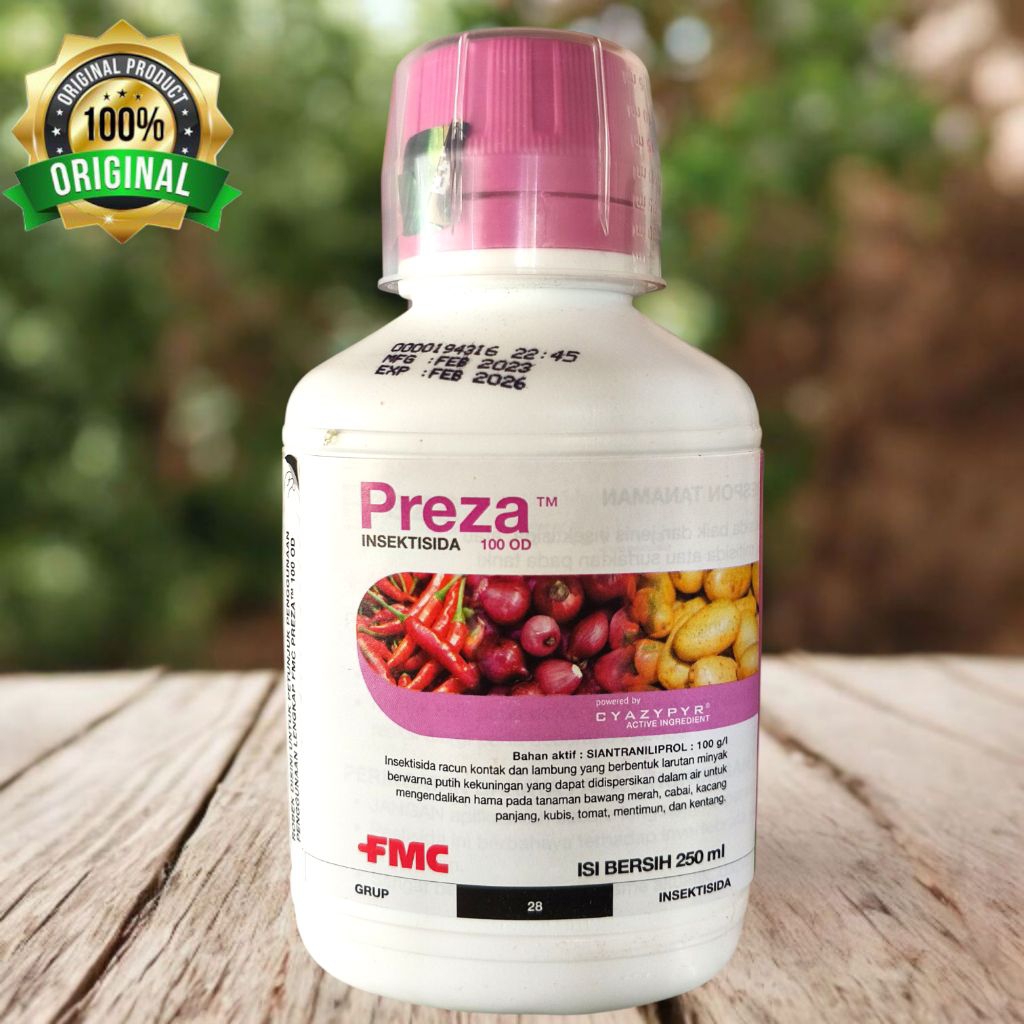 Jual Insektisida PREZA 100 OD 250ml - Jaminan asli FMC - Insektisida ...