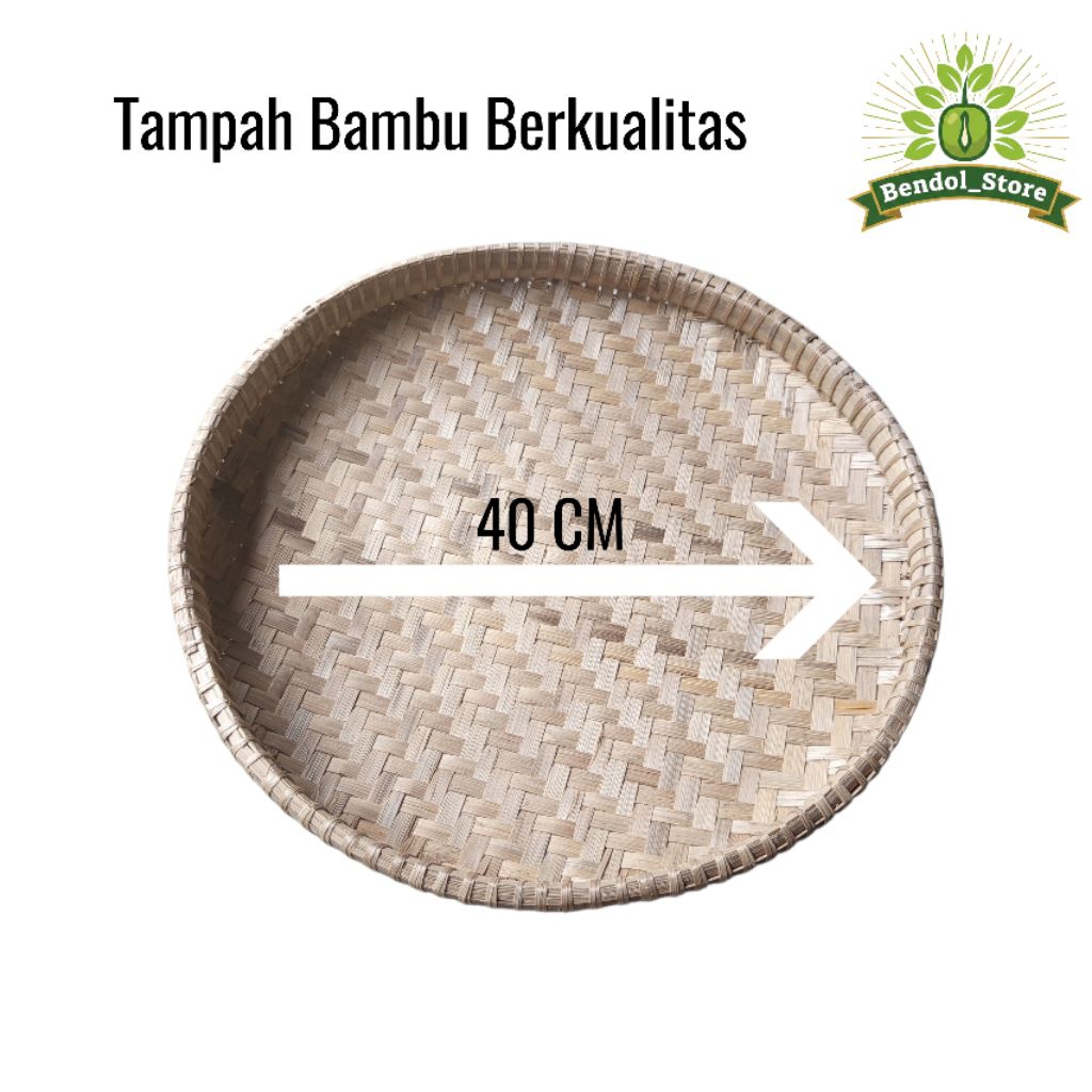 Jual Tampah Bambu Berkualitas Ukuran 40 CM | Shopee Indonesia