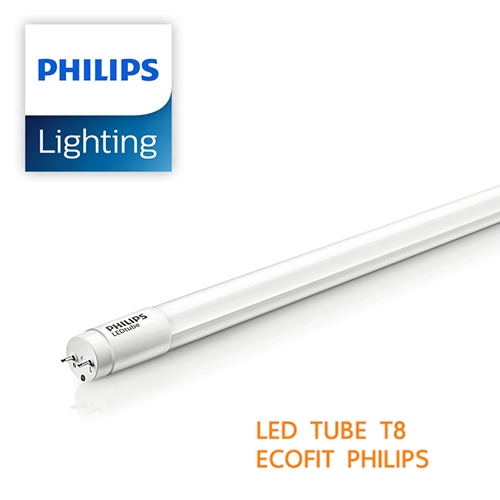 Jual Lampu Philips TL Led Tube T8 Ecofit 8 Watt / 10 watt 60cm 1 sisi ...
