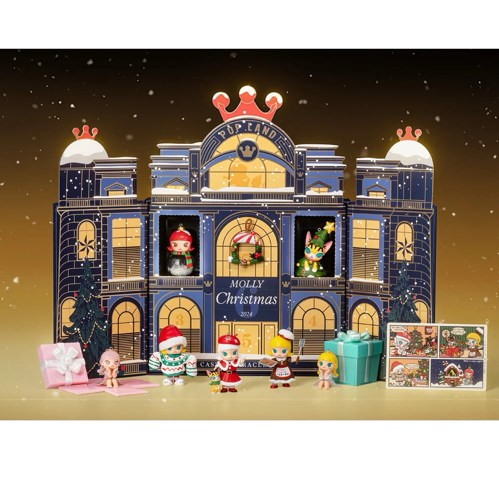 Jual POP MART - MOLLY Castle Miracle Box Series Figures Christmas