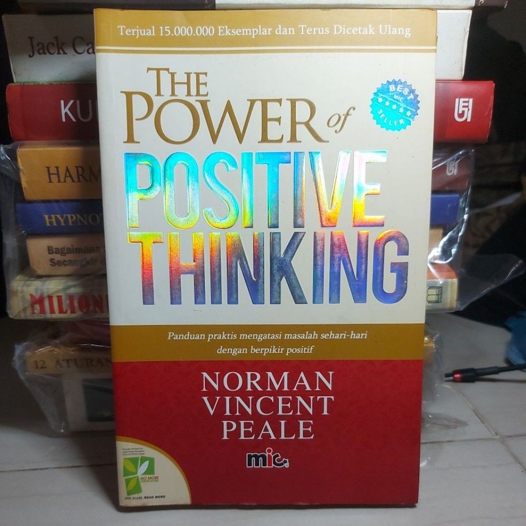 Jual Buku THE POWER OF POSITIVE THINKING by NORMAN VINCENT PEALE ...