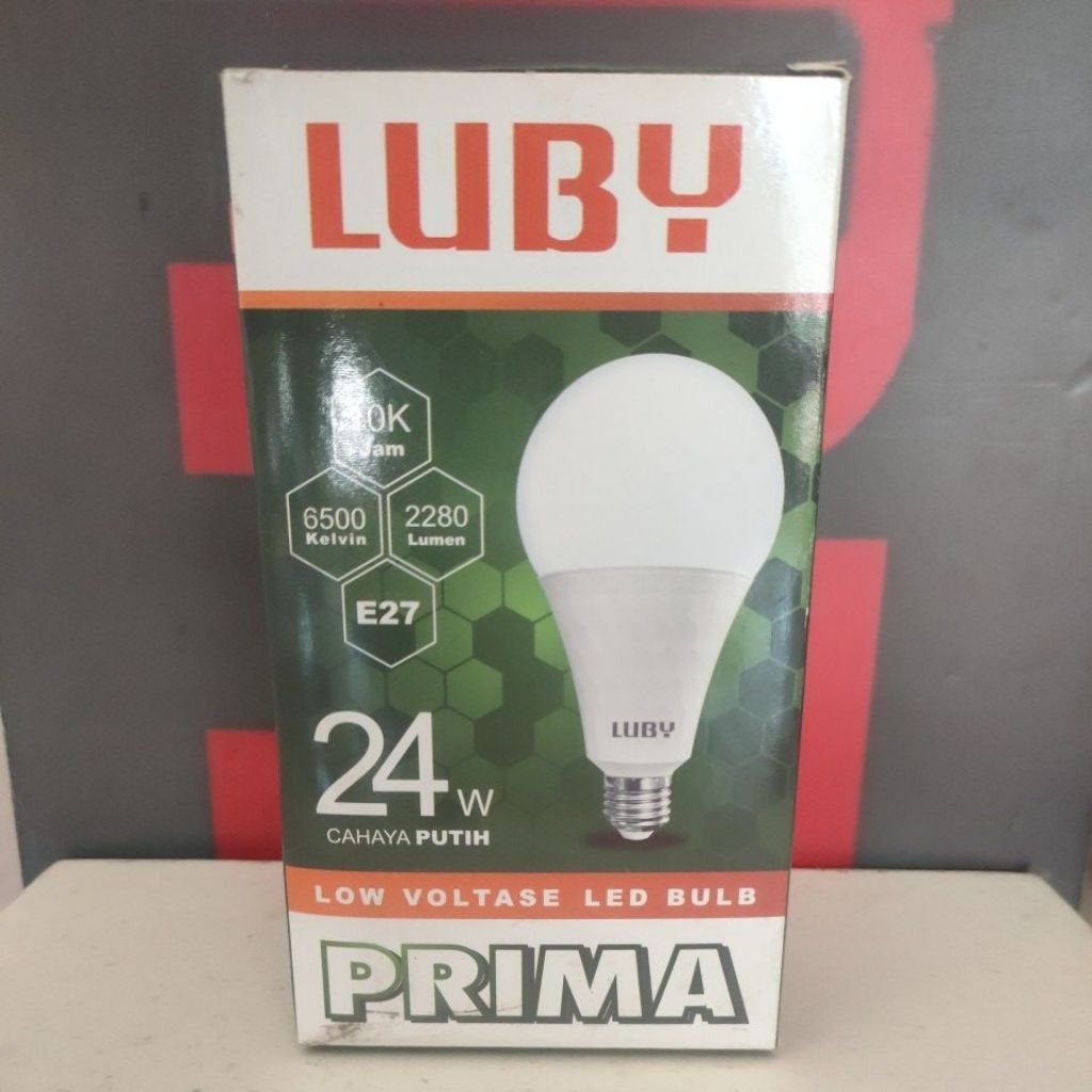 Jual Bohlam Luby Prima LED A-BULB Series 24 Watt | Shopee Indonesia