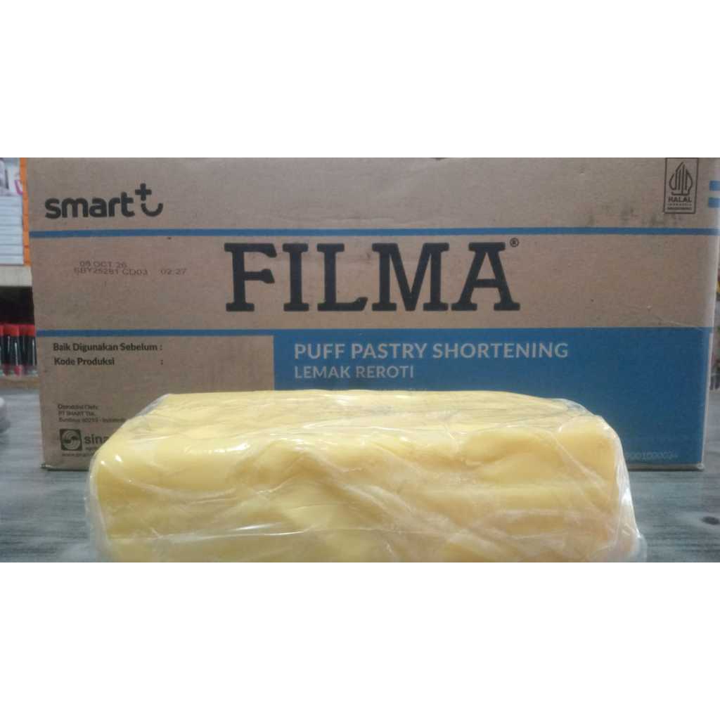 Jual FILMA PUFF PASTRY SHORTENING 1KG/12KG/DUS | Shopee Indonesia