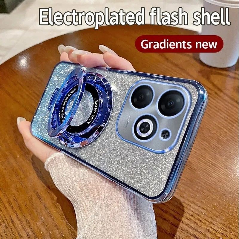 Jual Soft Case For Itel P55 NFC Casing Glitter Premium Gratis Magsafe ...