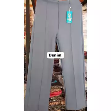 Celana Kulot Scuba Wanita Highwaist Celana Panjang Wanita Kantor Casual Cullote Pants Korean