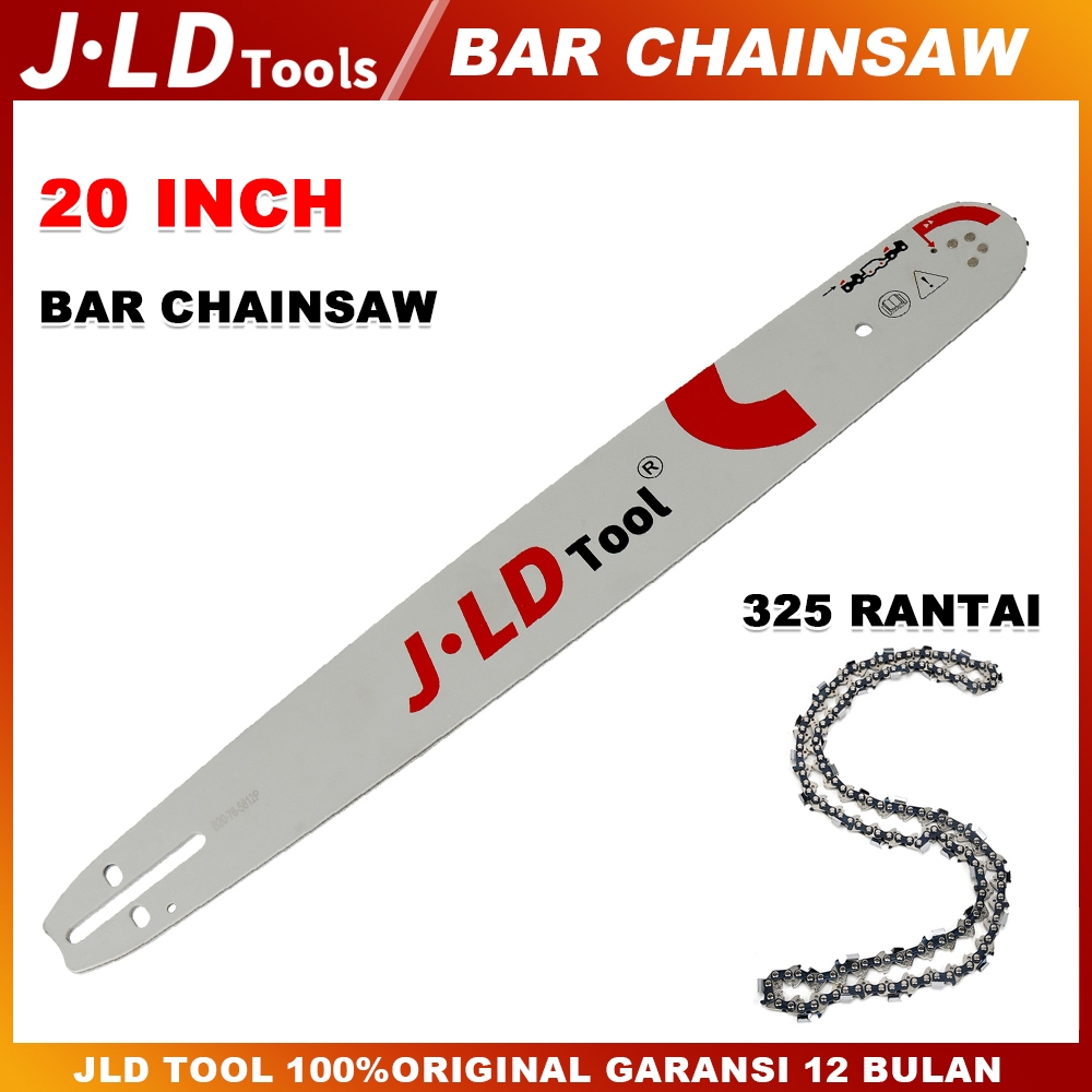 Jual JLD 20 inch Bar Chain saw 325-B20-76D-38T Rantai Guide Bar ...