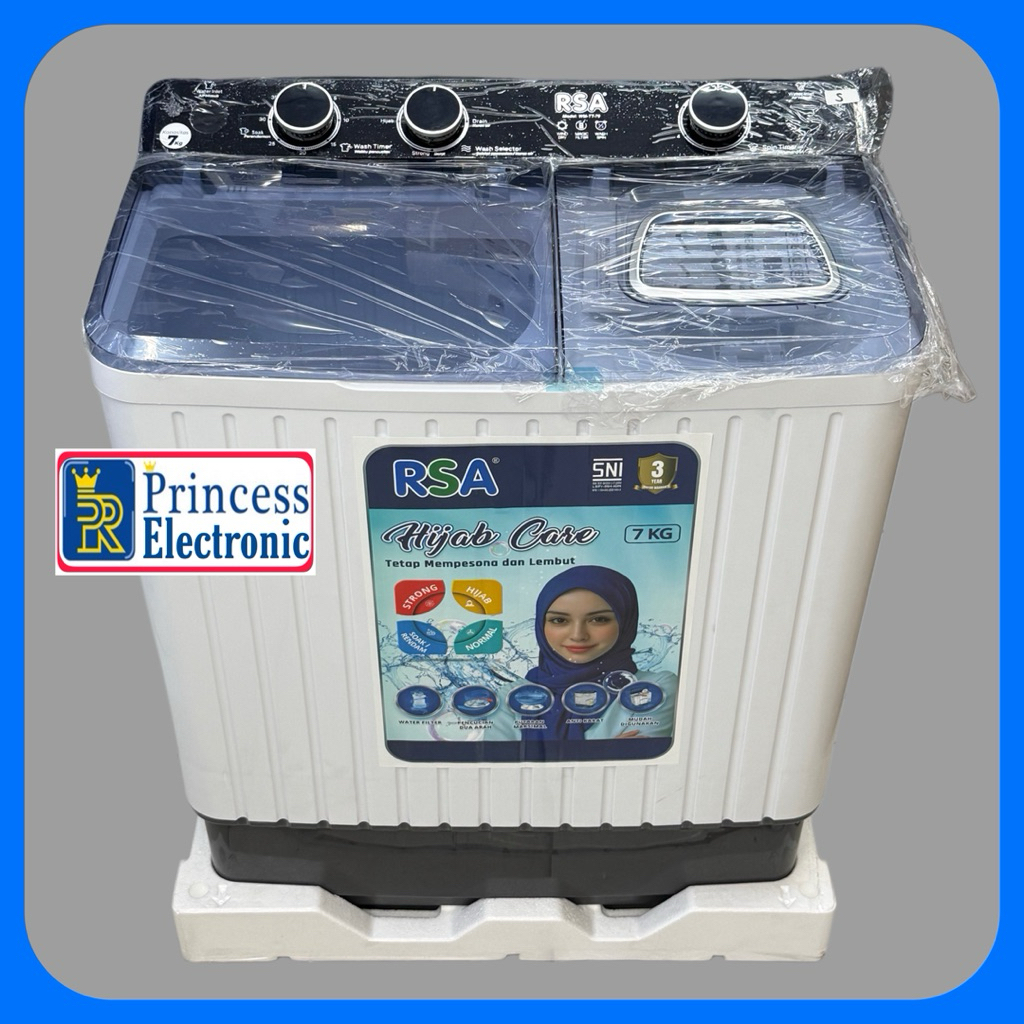 Jual Mesin Cuci RSA WM-TT-70 2 tabung 7kg | Shopee Indonesia