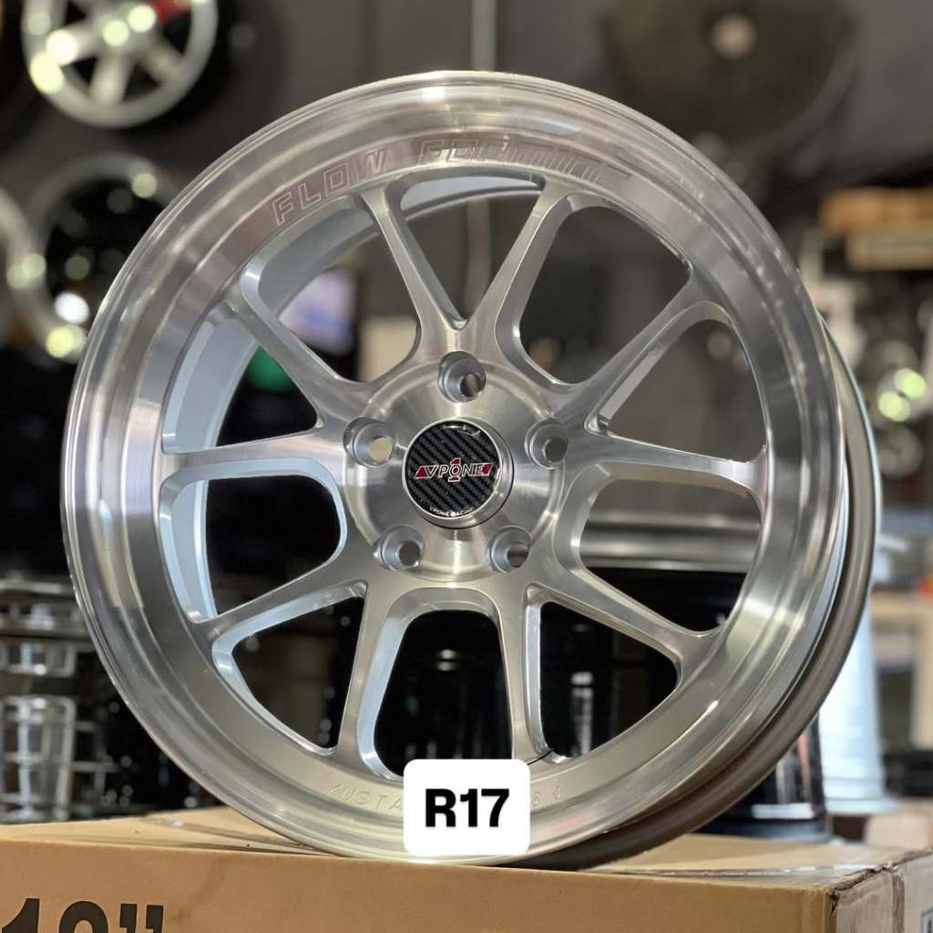 Jual velg mobil ring 17 lebar 8 YUSTA VENOM 6 FLOW FORMING velg racing ...