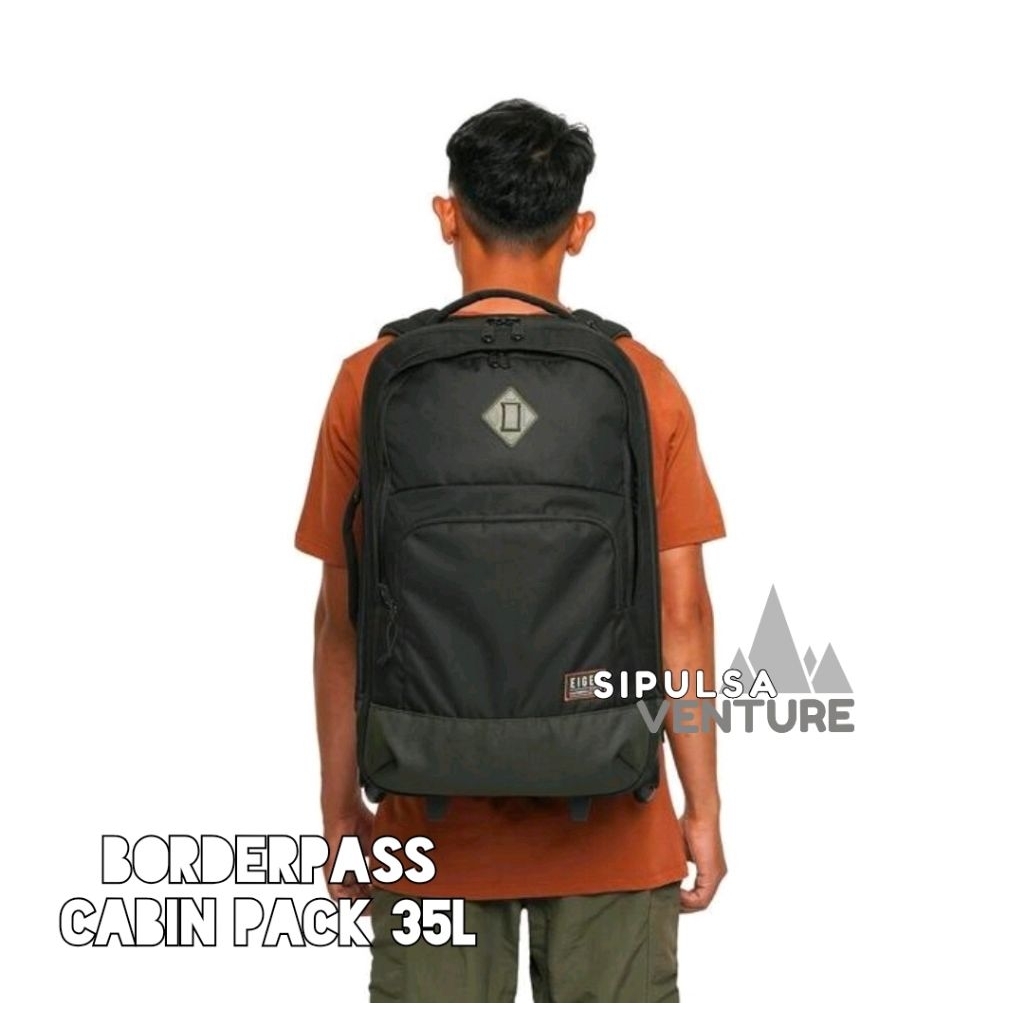 Jual TAS KOPER CABIN EIGHT-R BORDERPASS WHEEL 35L PACK BACKPACK RODA ...