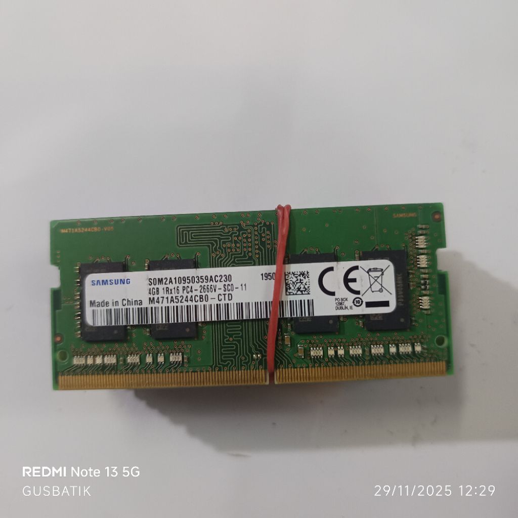 Jual sodim ddr4 4gb 4 GB ram memori laptop skhynix korea samsung