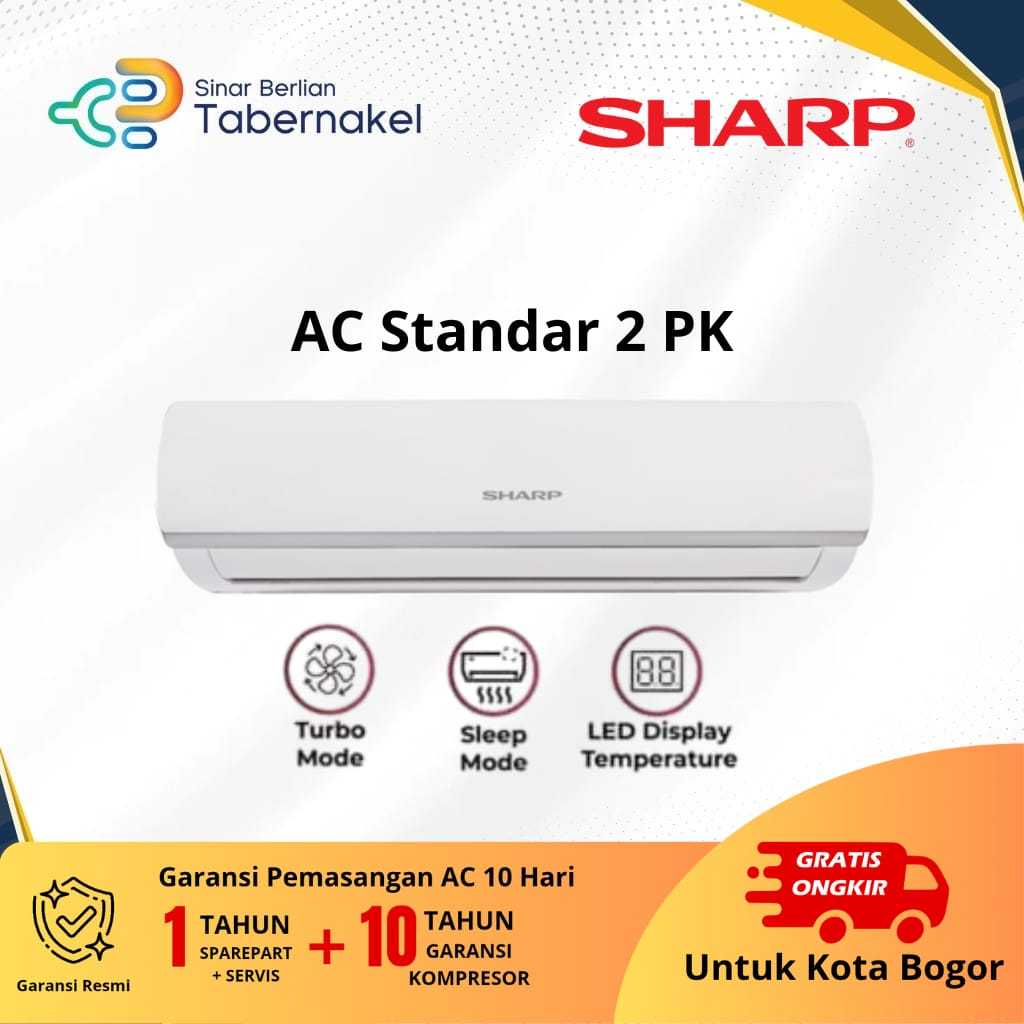 Jual AC Sharp 2 PK Standar AHA18ZCY - Dingin Cepat, Irit Listrik ...