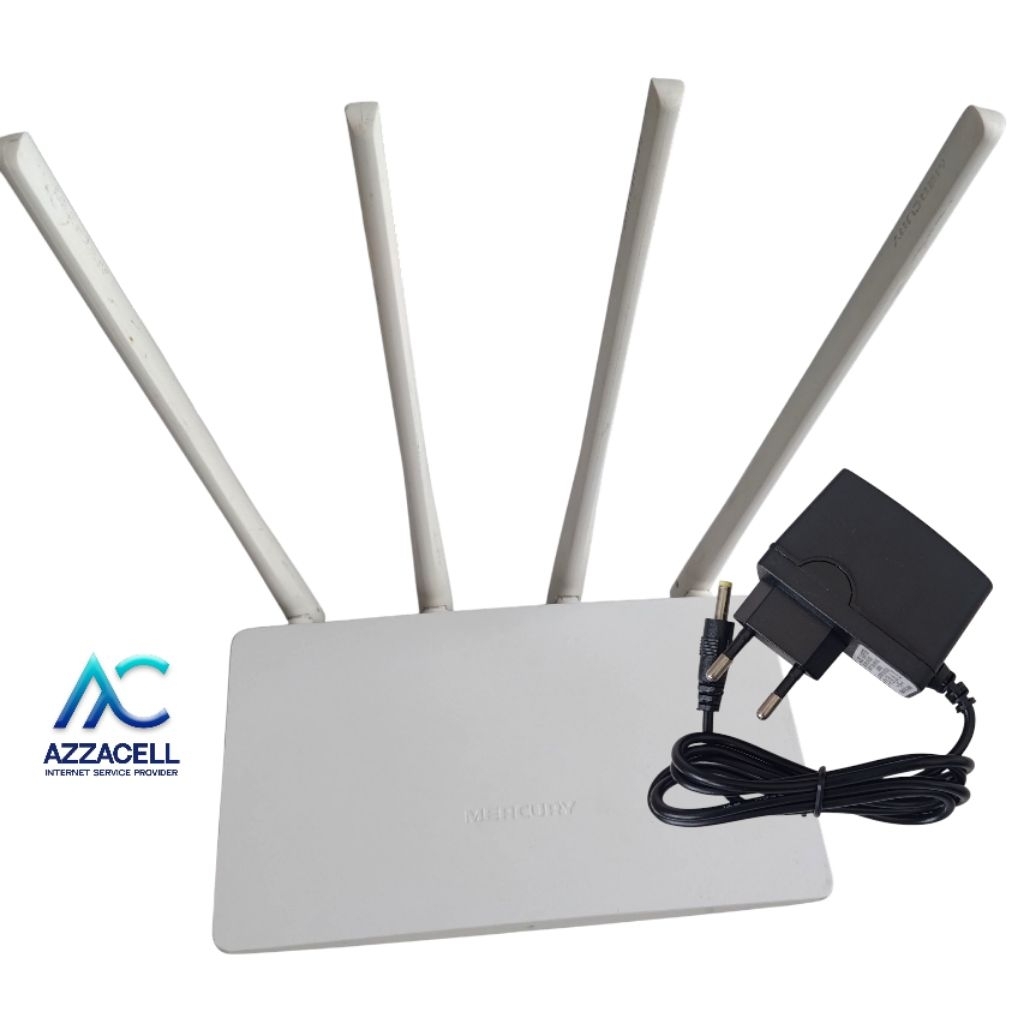 Jual router mercusys mercury MW325R bekas 2x2 mimo 4 antena 325 bahasa ...