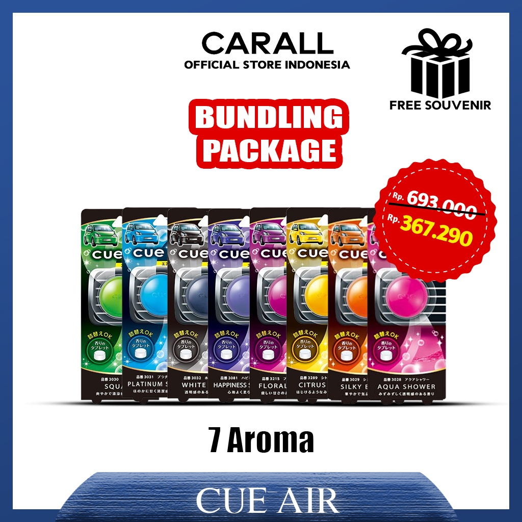 Jual CARALL Cue Air Clip AC Bundling Parfum Mobil Made in Japan ...