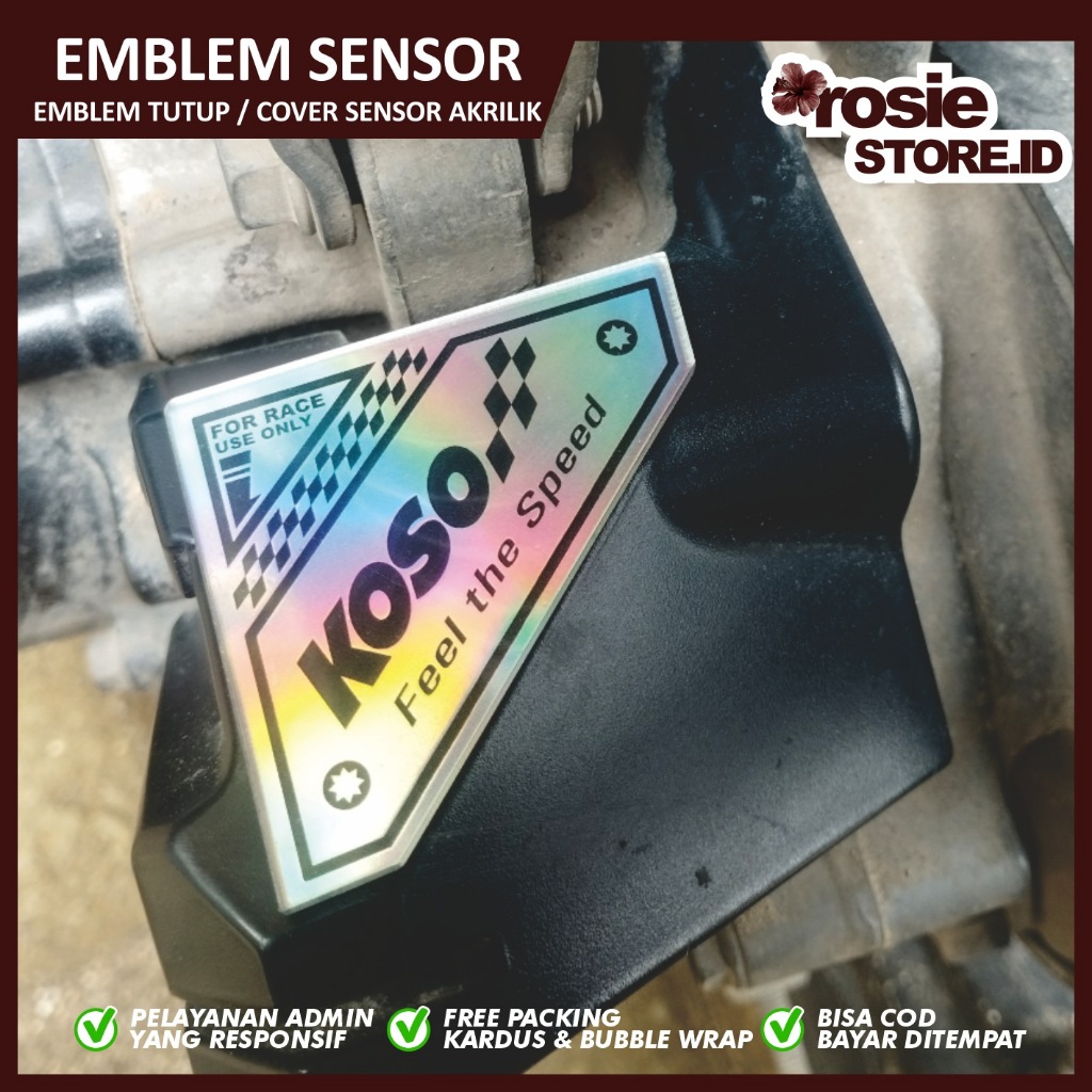 Jual EMBLEM SENSOR BEAT ESP SCOOPY ESP EMBLEM SENSOR BAHAN AKRILIK ...