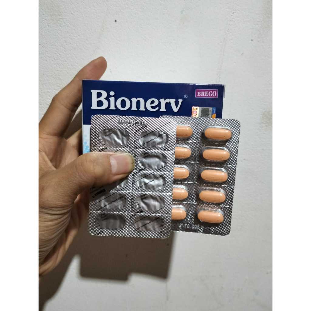 Jual STRIP Bionerv multivitamin ( isi 10 kapsul )alpha lipoic acid ...