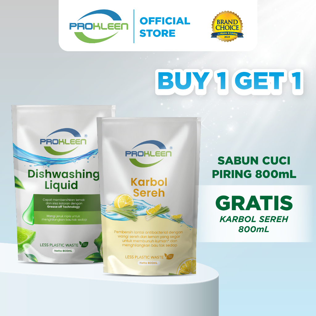 [BUY 1 GET 1] Sabun Cuci Piring 800mL + FREE Karbol…