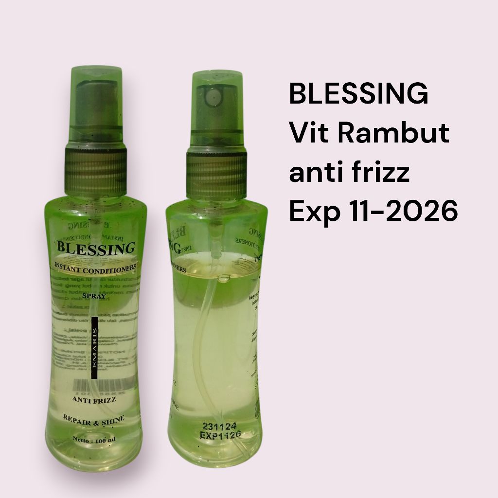 Jual Blessing anti frizz / VIT rambut PL | Shopee Indonesia